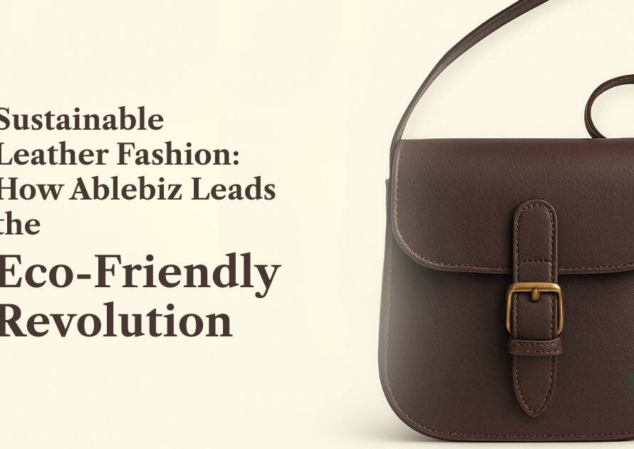 sustainable leather fashion